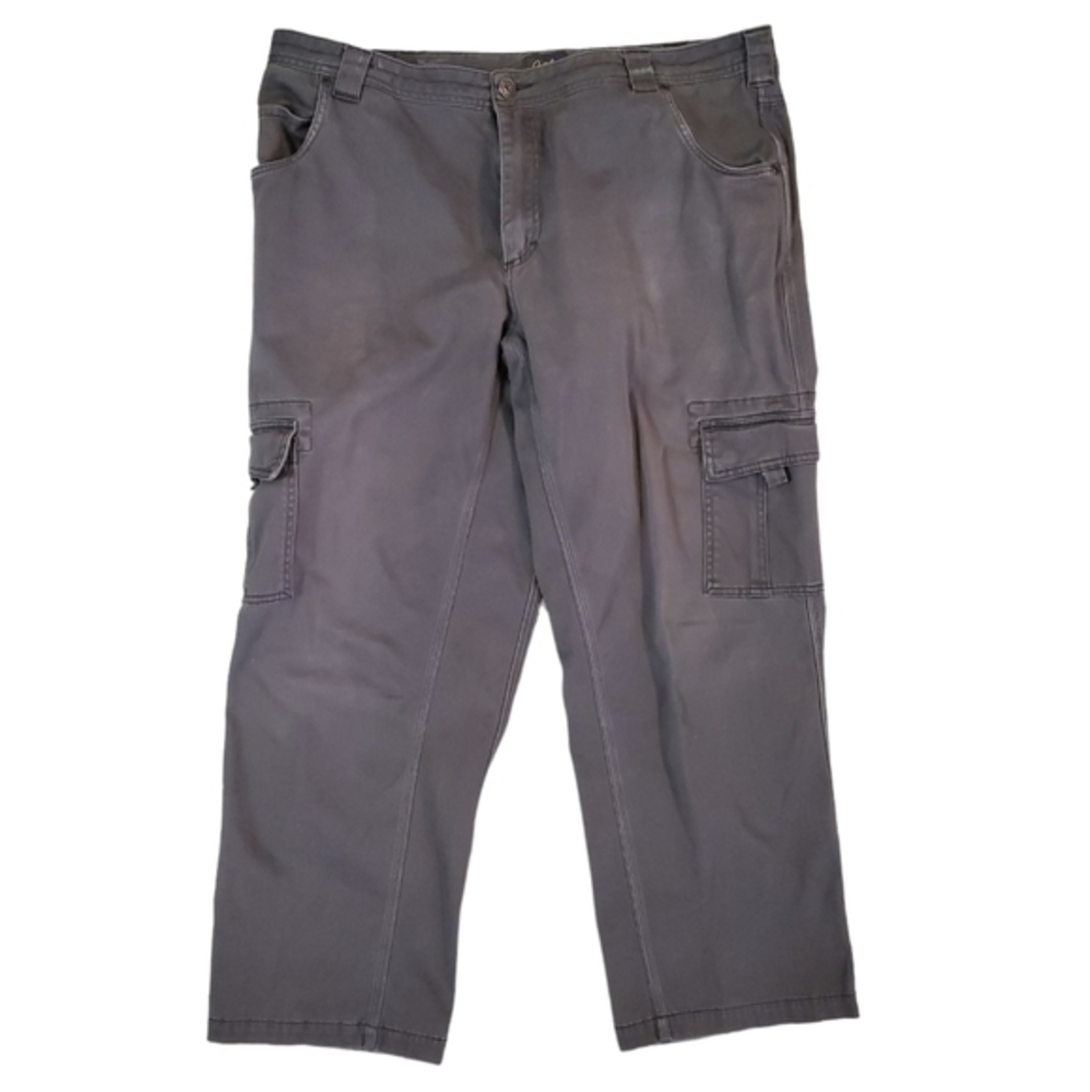 Cabela's Men's Gray‎ Cargo Denim Work Jeans 40 x 30